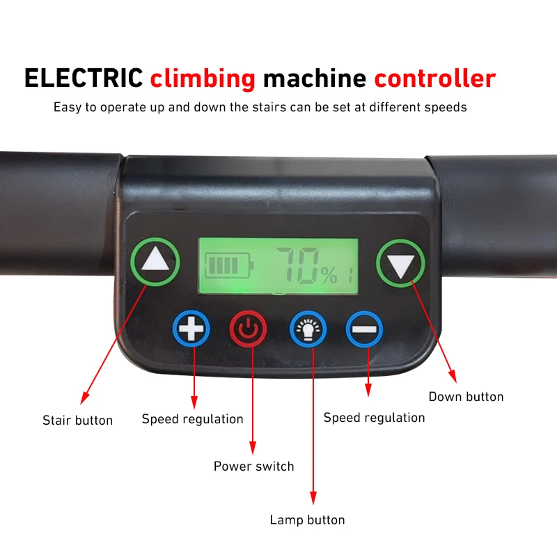 High Quality Convenient Light Weight Electric Stair Chair Climber For The Elderly And Disabled