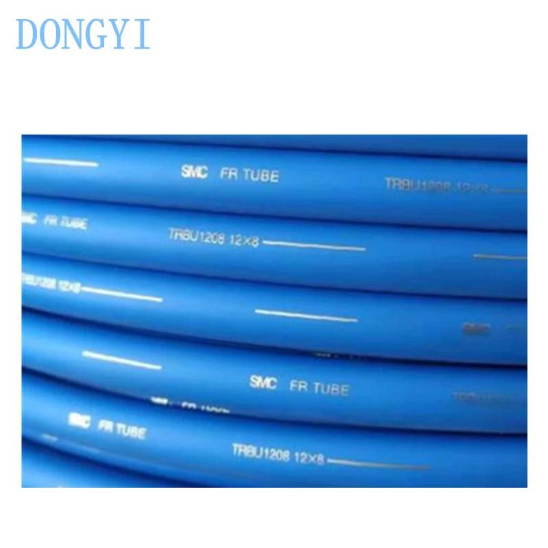 Flame Resistant FR Double Layer Polyurethane Tubing TRBU TRBU0604 TRBU0805 TRBU0604B-20 TRBU0604W-20 TRBU0805B/W/BU-20