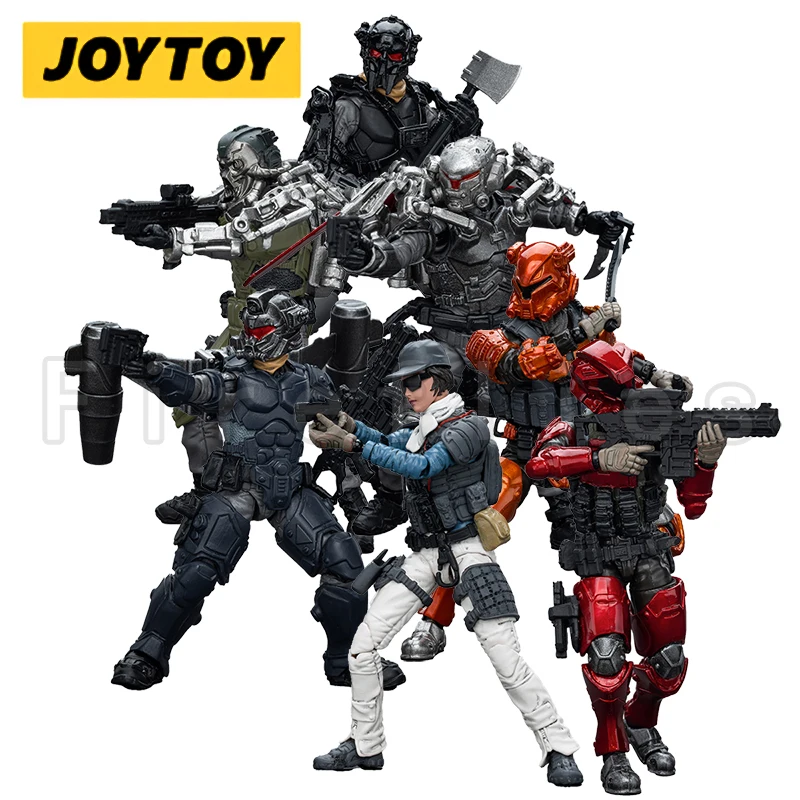 1/18 Joytoy 3.75Inch Actiefiguur Jaarlijks Legerbouwer Promotiepakket 25-31 Anime-Modelspeelgoed