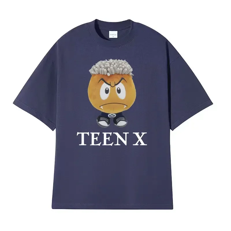 Ken Carson Goomba Toy T-Shirt Destroy Lonely Teen X Opium Rapper Graphic T-shirts Men's Clothing Harajuku Hip Hop Gothic T Shirt