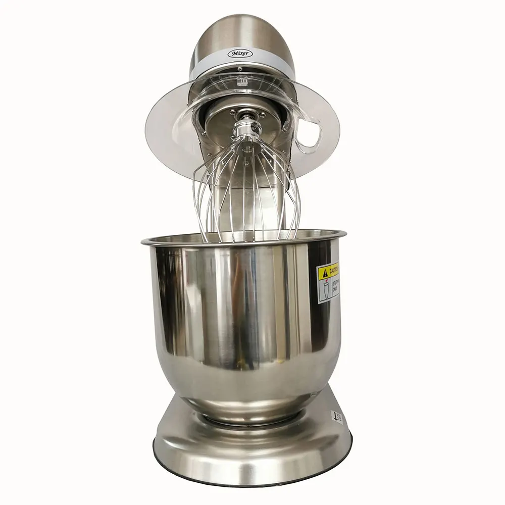 Household Kitchen Planetary Food Mixer 10L Electric Stand Mixer Dough Kneading Stainless Whisk Egg Beater Chef Machine