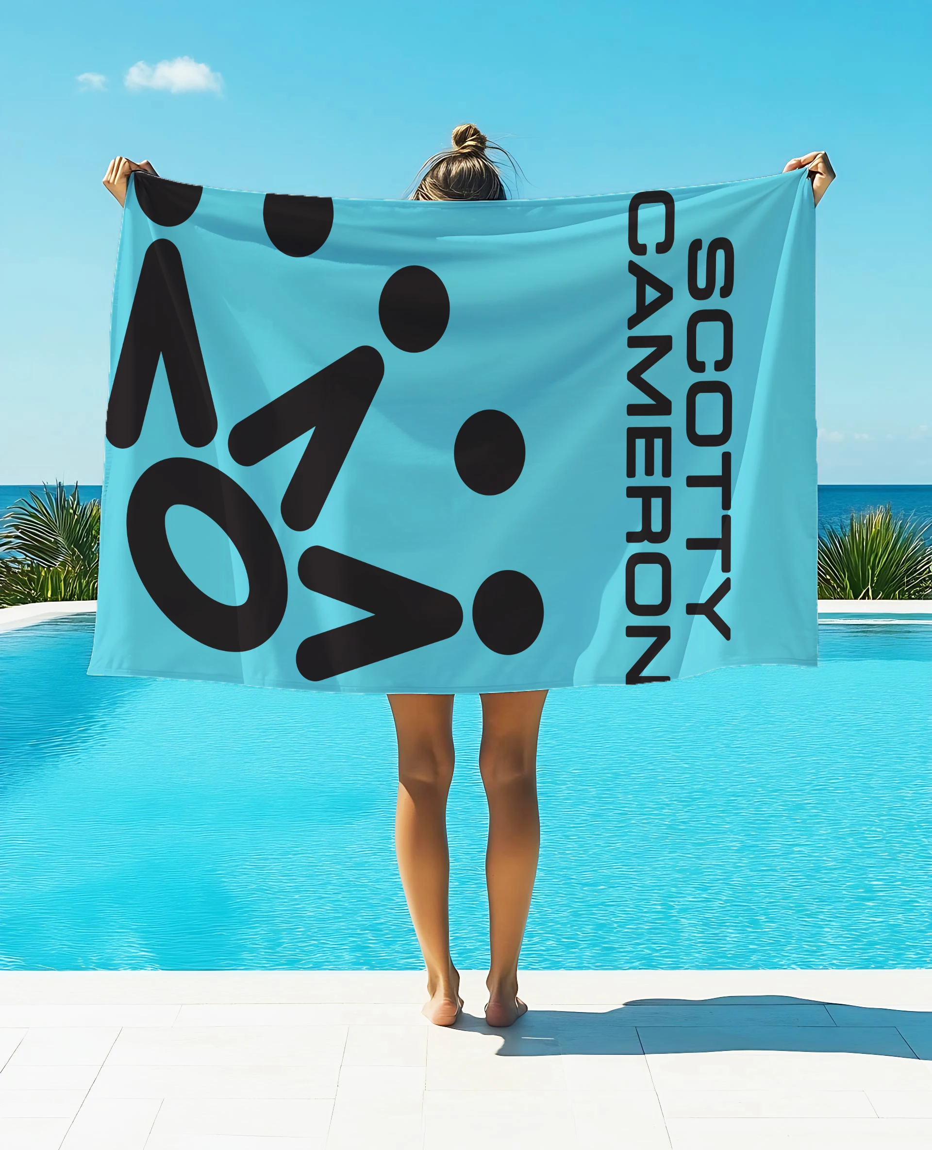 1Pcs S-Scotty C-Camerons Microfiber Beach Towel Absorbent Quick dry Soft Yoga Swimming Resort Mountain Climbing Towel