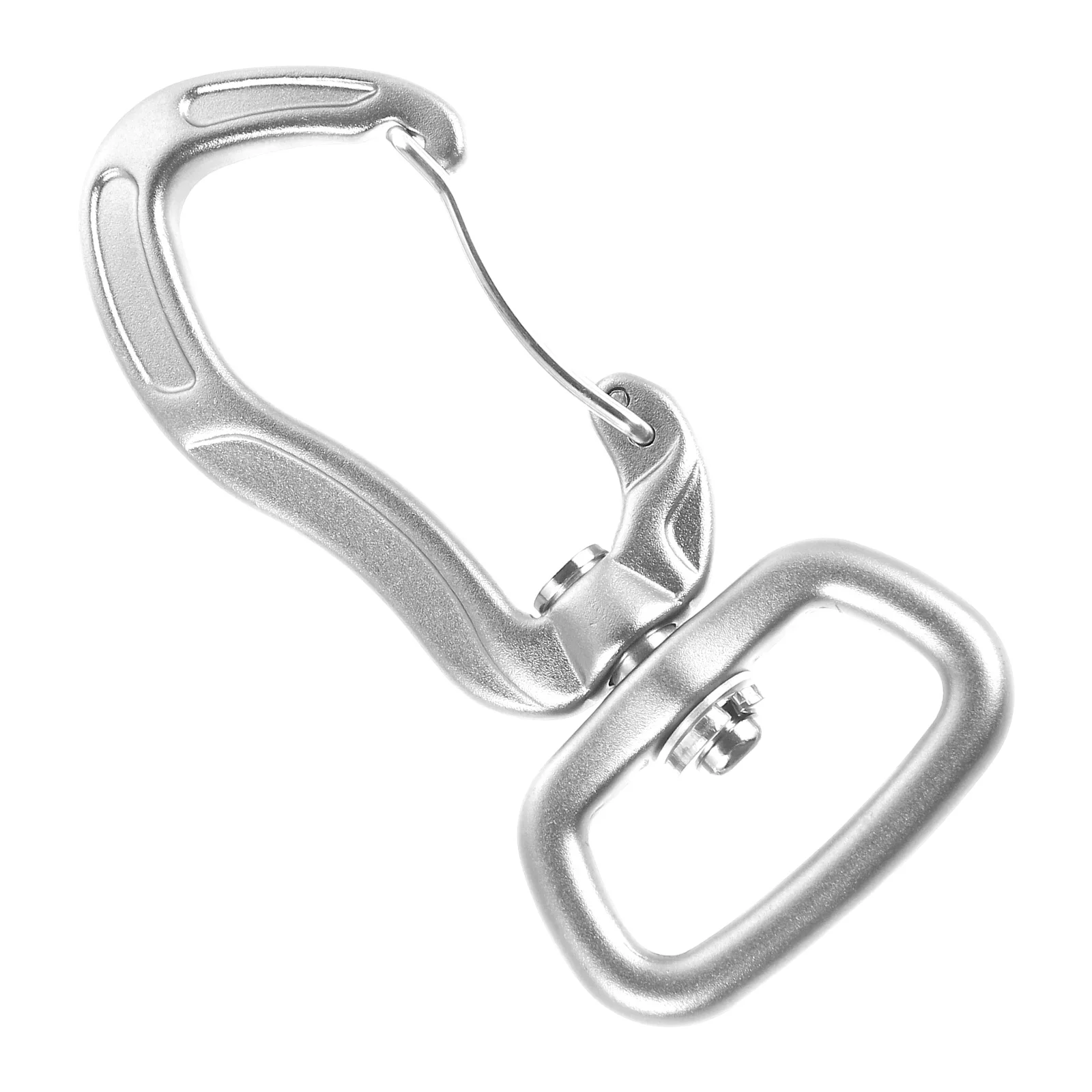 

Carabiner Clip Lockable Climbing Camping Spring Dog Leash Keychain Hooks Large Tent Accessories Aluminum 7075 Swivel Hook