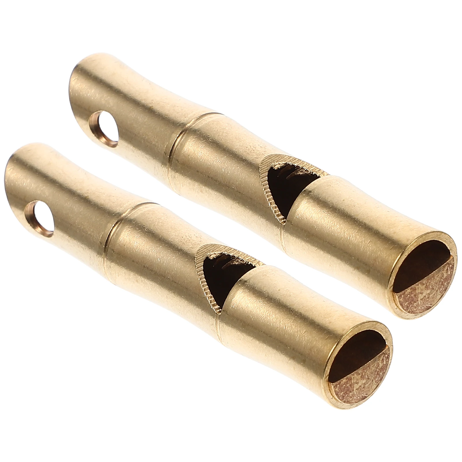 

Bamboo Whistle Whistles for Pendant Hiking Safety Referee Loud Emergency Keychains