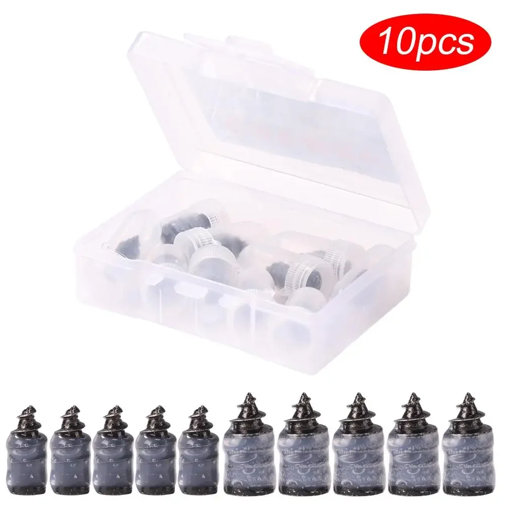 Vacuum Car Tyre Repair Rubber Nail Set For Car Motorcycle Scooter Rubber Tubeless Tire Repair Kit Glue Free Repair Tire Nails