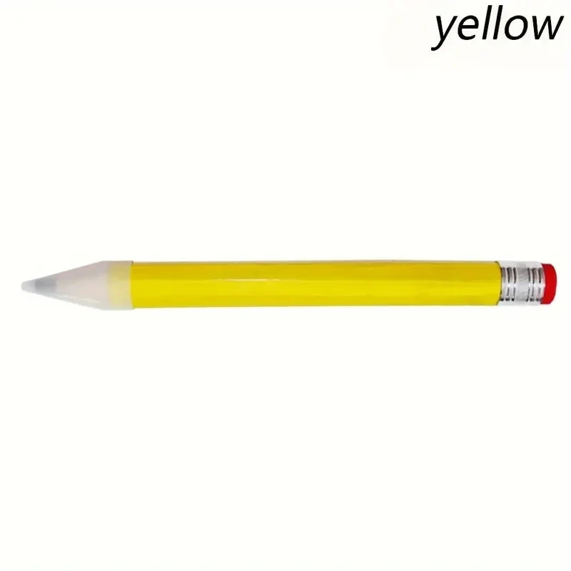 1 Stück 33 cm Riesenstift für Maler, Künstler, Studenten, großer Holzstift mit Radiergummi, Schreibwaren, Neuheit, Schule, Bürobedarf, Geschenk – Detail 9