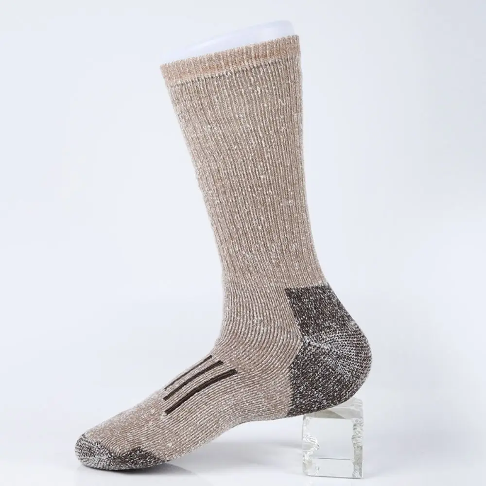 

Cozy Breathable Merino Wool Socks Non-slip Moisture Wicking Warm Crew Socks Thicken Soft Men Boot Sockings Outdoor