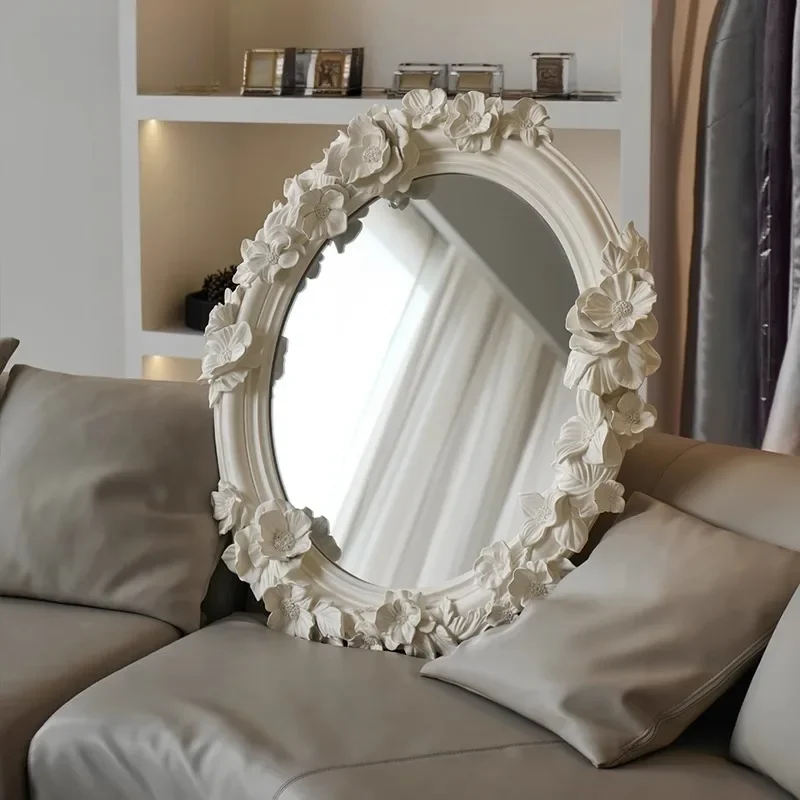 Standing Mirror Decor Home and Decoration Home Decoration Ornaments Decorative Mirrors Full Body Wall Flower Nose Mirror