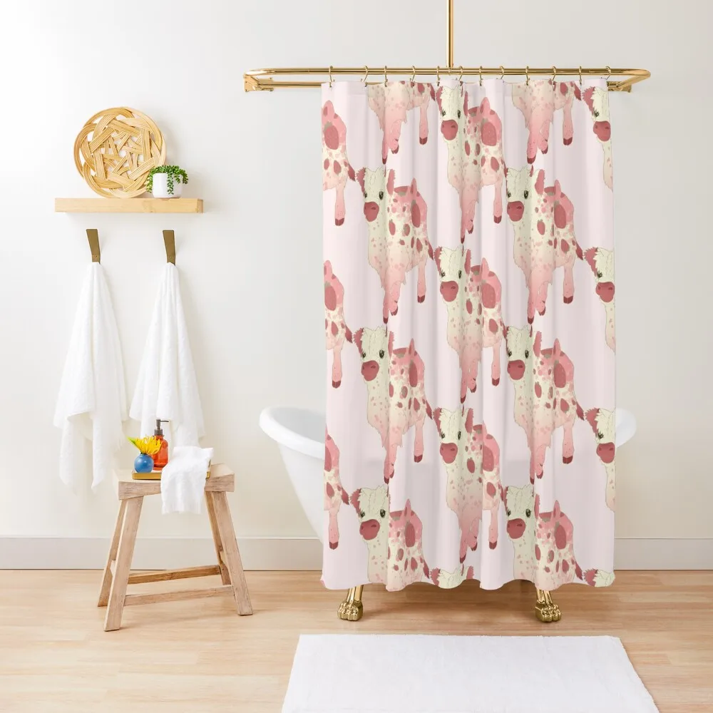 

Strawberry Cow Shower Curtain Bathroom Accessory Accessories For Shower And Services Bathroom Fabric Bathroom Decor Curtain