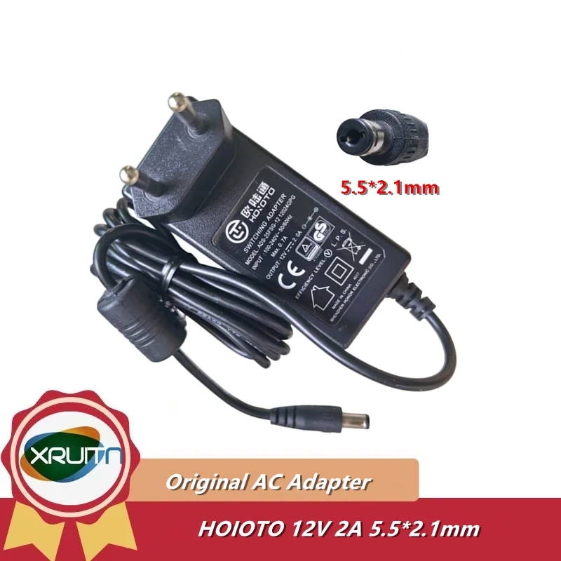 

Original 12V 2A 24W Hoioto ADS-26FSG-12 12024EPG 12024EPBR ADS-25FSG-12 12024GPG AC Adapter Charger For Hikvision Power Supply