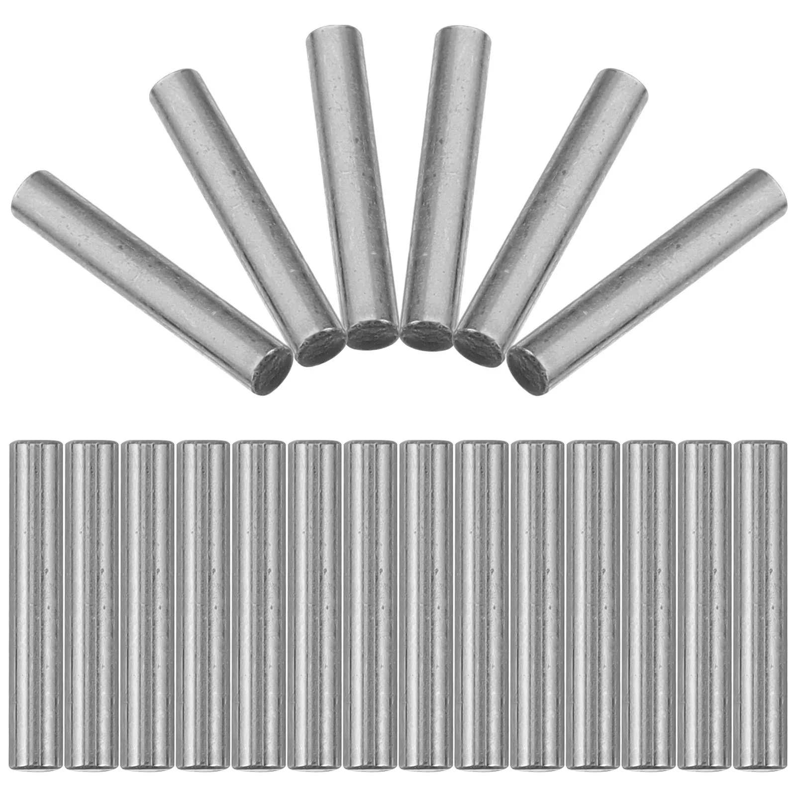 20Pcs Pinch Roller for Recorder Cassette Machine 2x12mm High Durability Copper Material Replacement Parts Compact Size