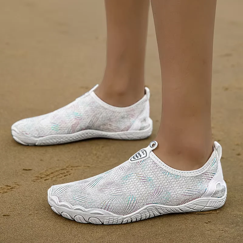 

Противоскользящая быстросохнущая обувь, уличные кроссовки, дышащие сандалии унисекс, легкие портативные прогулочные туфли цвета морской волны, босиком