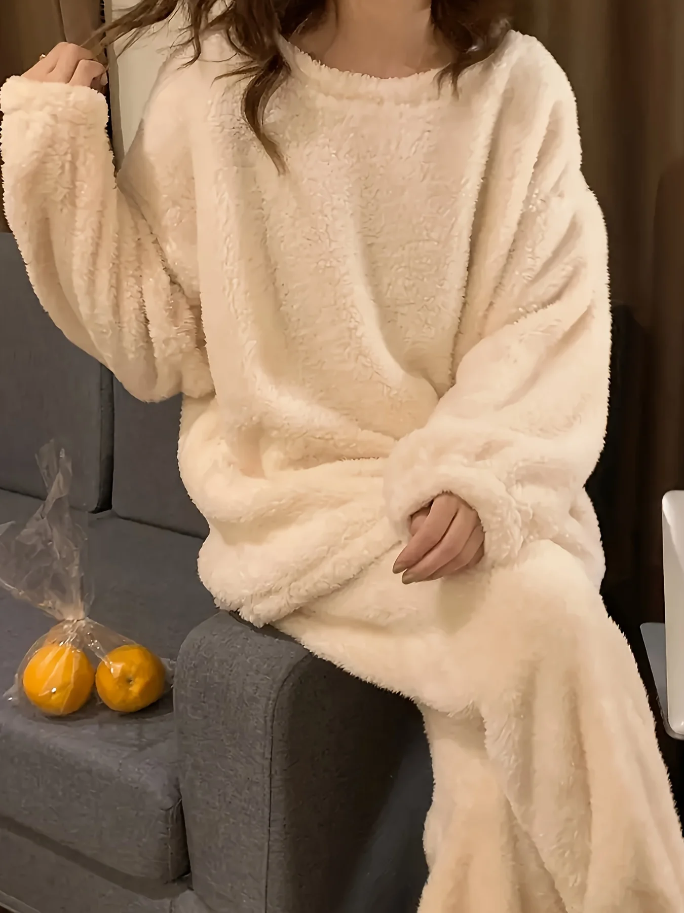 

Women's Flannel Home Wear Set