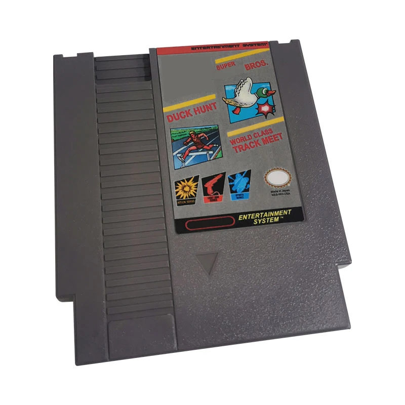 

SMB+WORLD CLASS TRACK MEET+DUCK HUNT NES Cartridge 72 Pin Retro Classic Video Game Card For 8 Bit Entertainment System Console