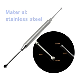 Dental Implant Excavator Spoon Oral Care Restorative Cavity Tool Dental Bone Curettes Tools Round Tip Surgial Tools