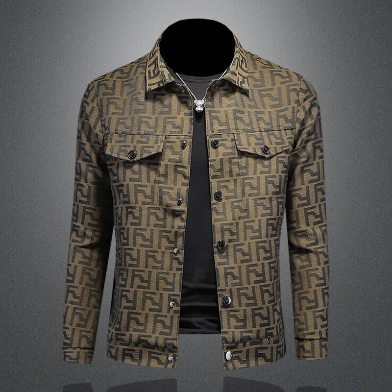 

Мужская повседневная куртка большого размера с принтом, осень 2024, тонкая, модная, молодежная, легкая, из полиэстера, с длинными рукавами, на молнии