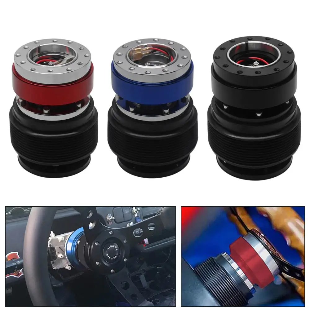 Car Accessories 6 Hole Steering Wheel Hub Adapter For Honda Civic Del Sol Prelude Accord Acura Integra 1992-2001 1 Set Boss Kit