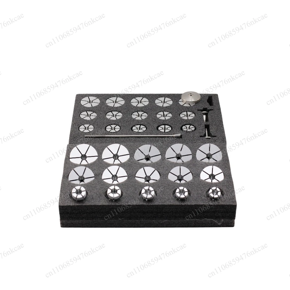 B8 Lathe Internal Support Chuck 30Pcs Case Thread Outer Ring Polishing Fixture for Back Cover