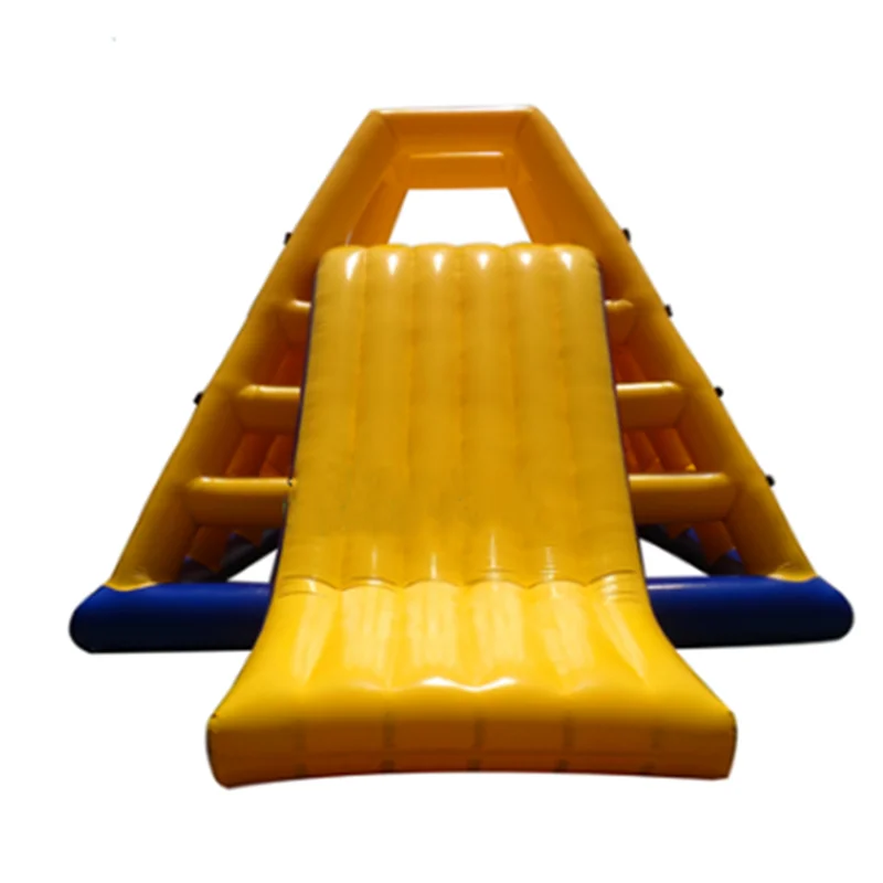 Water Slide Inflatable - Summer Water Amusement Gear Support Commercial