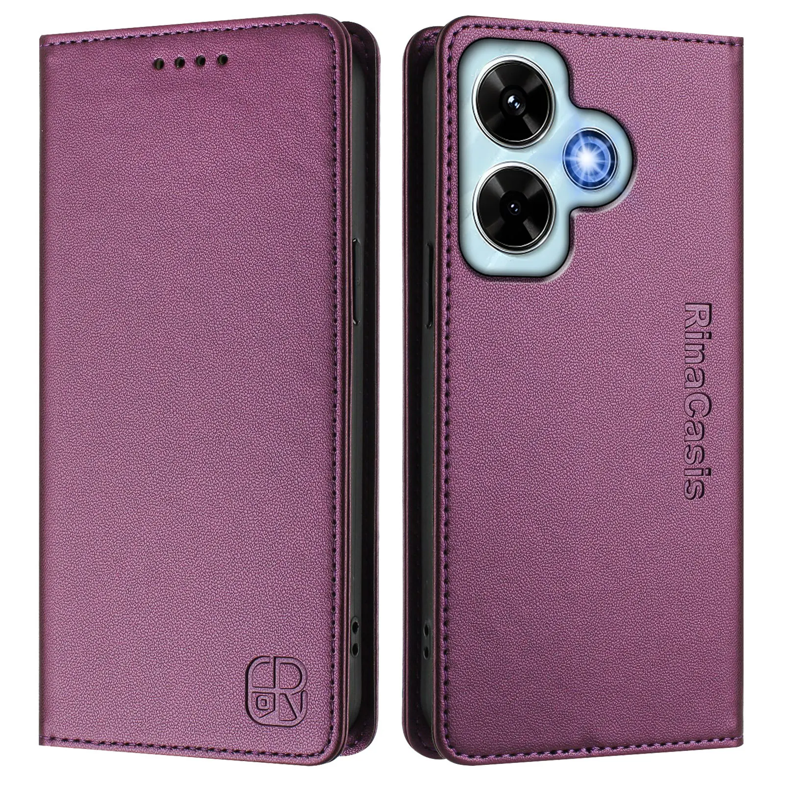 Magnetic Leather Wa… - image