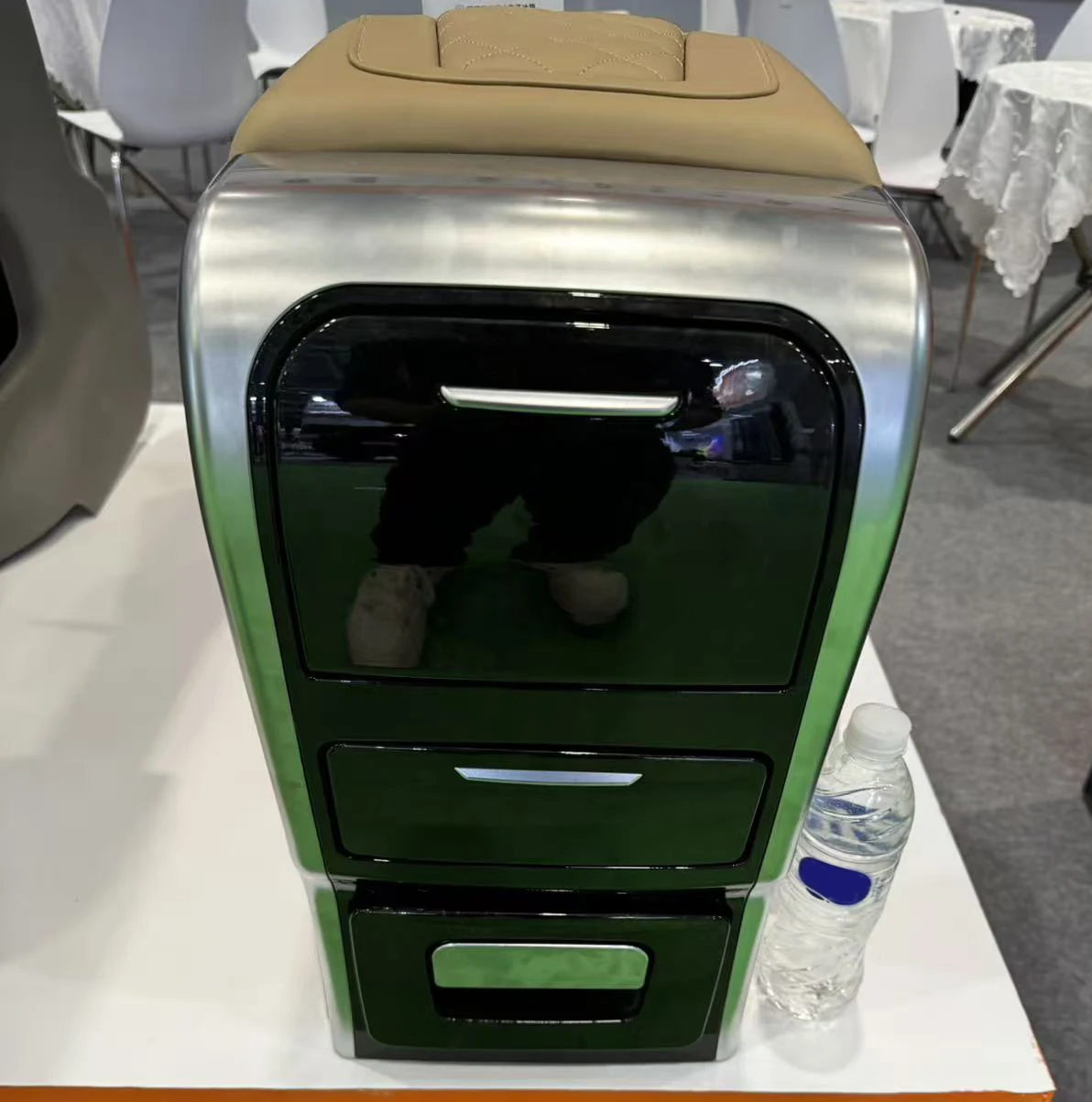 Electric Storage Box Armrest Box with Compressor Refrigerator Center Console for 20 Series