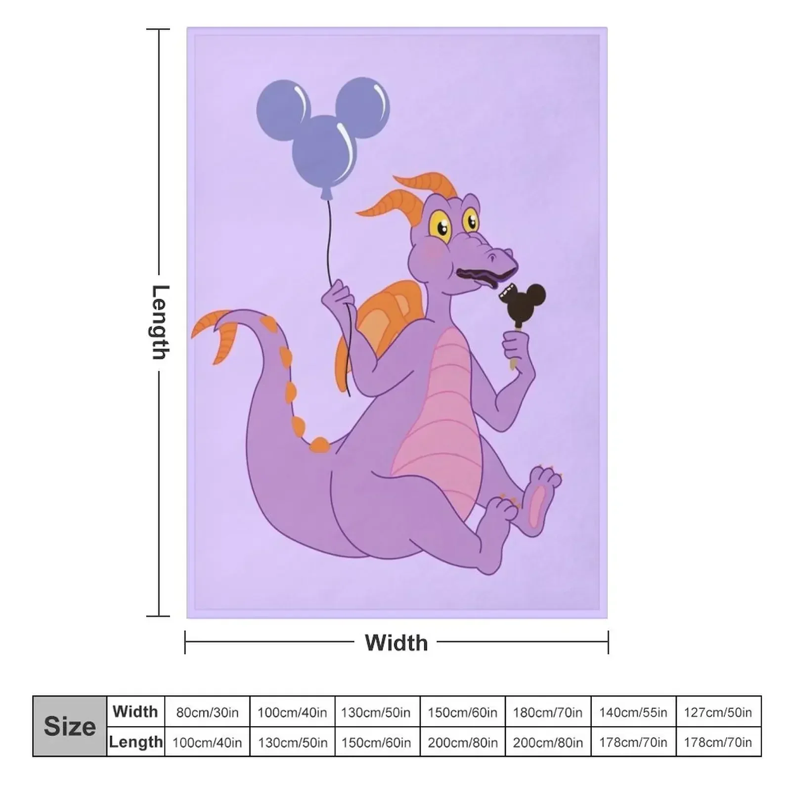 Cute Figment Throw Blanket christmas gifts Blankets Sofas Of Decoration For Baby Bed Blankets