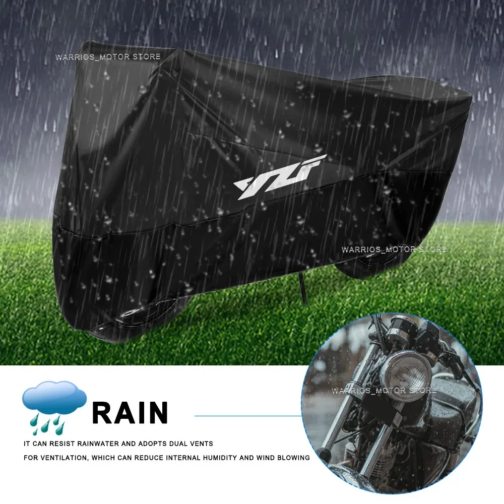 لياماها YZF R3 R25 R6 R1 2013-2019 غطاء دراجة نارية مقاوم للماء في الهواء الطلق المطر الغبار UV حامي يغطي