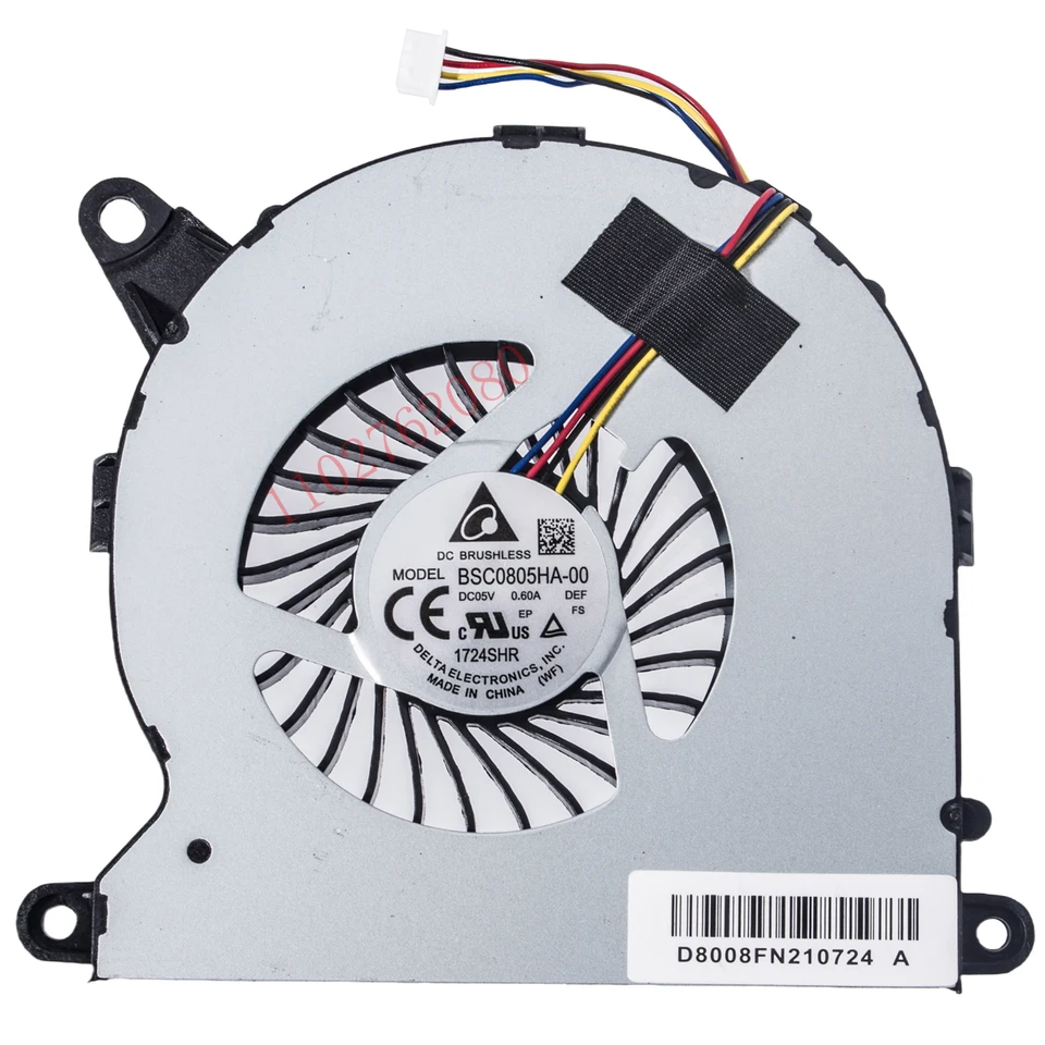 미니 PC용 교체 CPU 냉각 선풍기, 인텔 NUC8 NUC8i7BEH NUC8i5BEK NUC8i5BEH NUC8i3BEH 시리즈, 5V 0.6A 썸네일 5