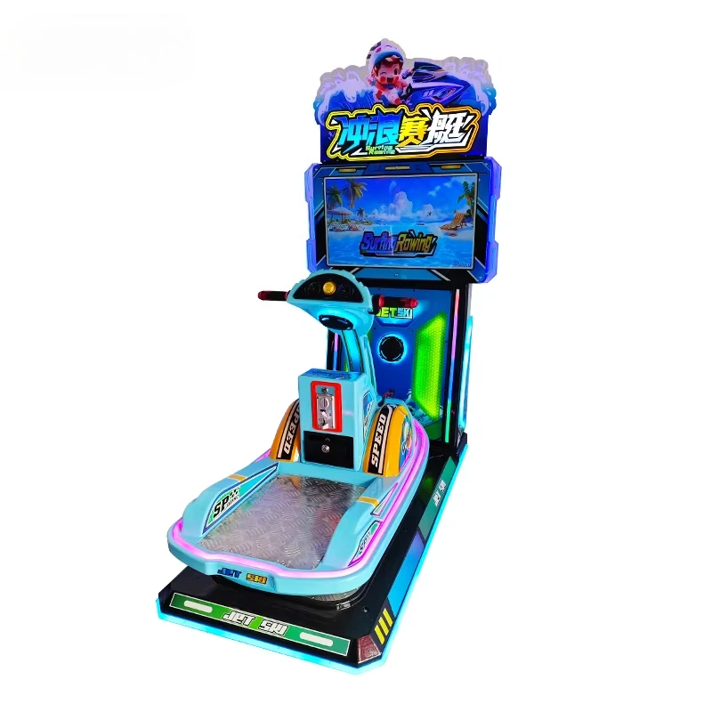 Surfing Driving Racing Machine Kids Gaming Simulation Arcade Game Super Surfer Game Machine Excluding Freight