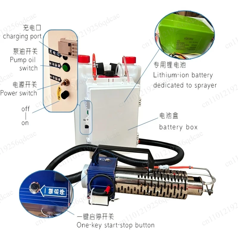 

New Type of Sprayer, Fogging Machine, Agricultural Sprayer, Atomizing Mist Machine, Smoke Cold Mist Sprayer 053