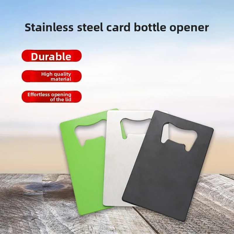 Stainless Steel Spades A Winemaker Bottle Opener Playing Cards Bottle Opener Credit Card Beer Bottle Opener