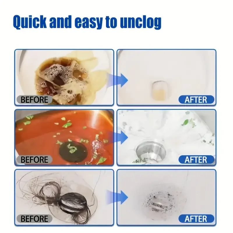Środek do rozpryskiwania zatorów w zlewie kuchennym 100ml - szybko działający, rozpuszczający tłuszcz, eliminujący nieprzyjemne zapachy, łatwy w użyciu, bezpieczny dla instalacji hydraulicznych, środek do czyszczenia odpływów
