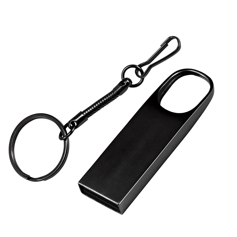 JASTER Metal USB Flash Drive 64GB Key Chain Pen Drive 32GB for Laptop Memory Stick 16GB Creative U Disk Gift 8GB Black USB Stick