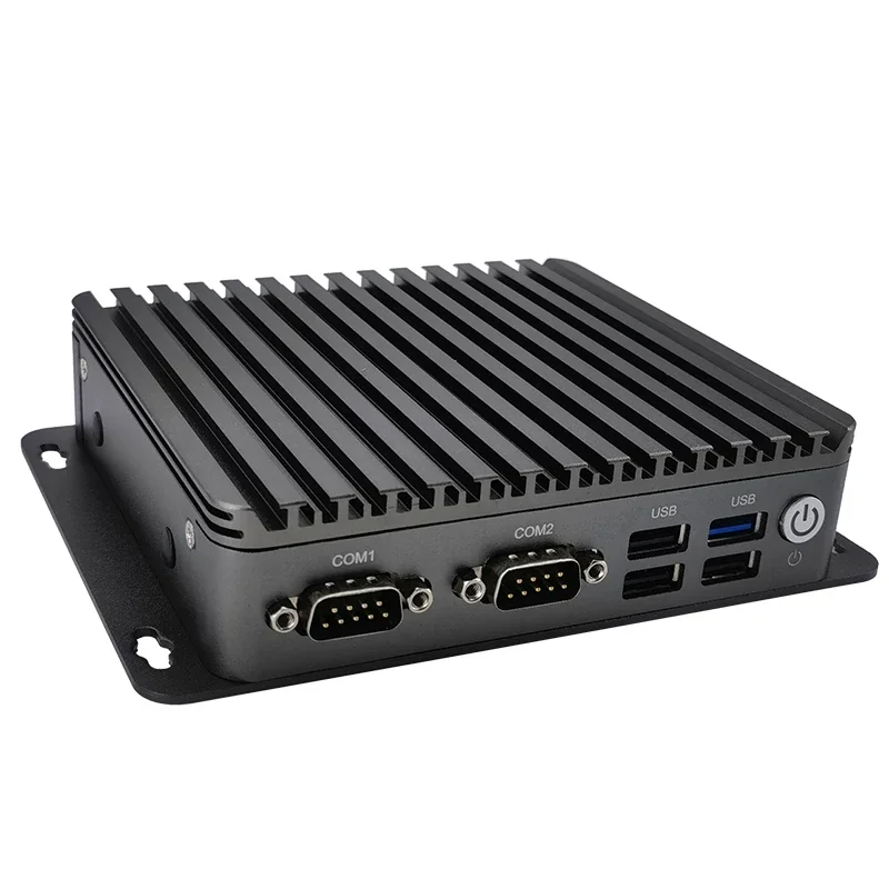 

Fanless X86 AMD Core i3 i5 Dual J1900 N2930 Industrial Computer 8G RAM LAN 4 RS232 embedded computer hardware industrial mini pc