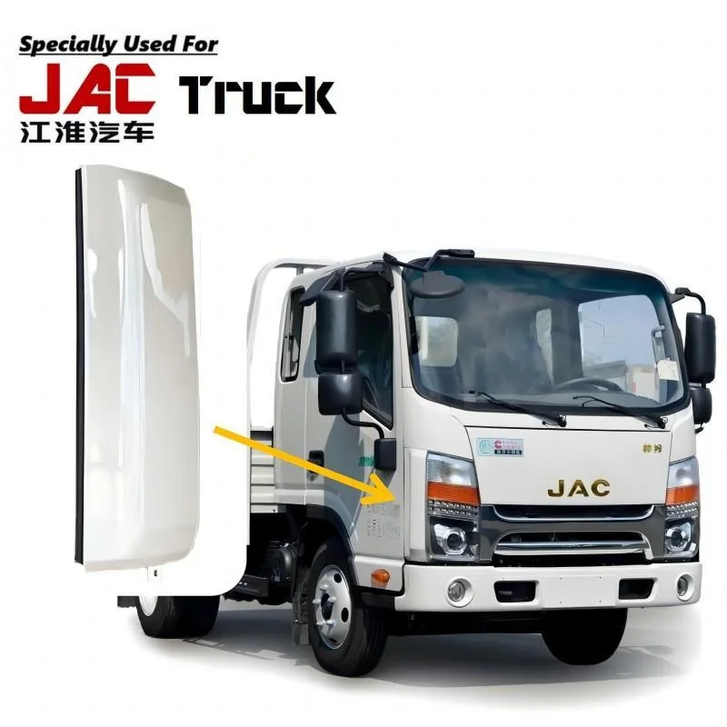 

JAC Light Truck Cabin Parts Original Headlight Corner (Right Side), Original Paint Front Bumper, Side Panel, Fender Surround