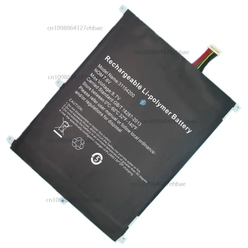 

31152196P CLTD-3115219631154200 Laptop Battery 7.6V 38Wh For Chuwi LapBook Pro CWI530 Celeron N410