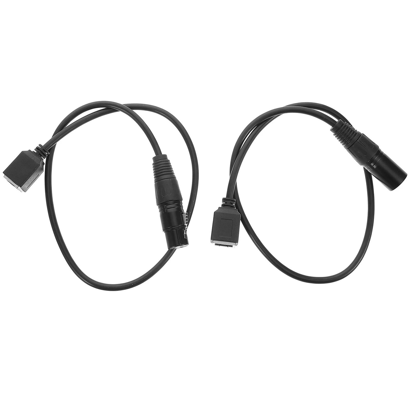 

2Pcs Stage Lighting Signal Cable 3 Core to Rj45 Interface Durable Construction for Touring Performances and Event Environments