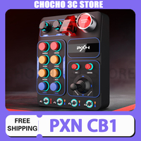 Pxn Cb1 Racing Simulator Central Control Box Multifunctional Key Control Box Rgb For Euro Truck Simulator Racing Game Accessory