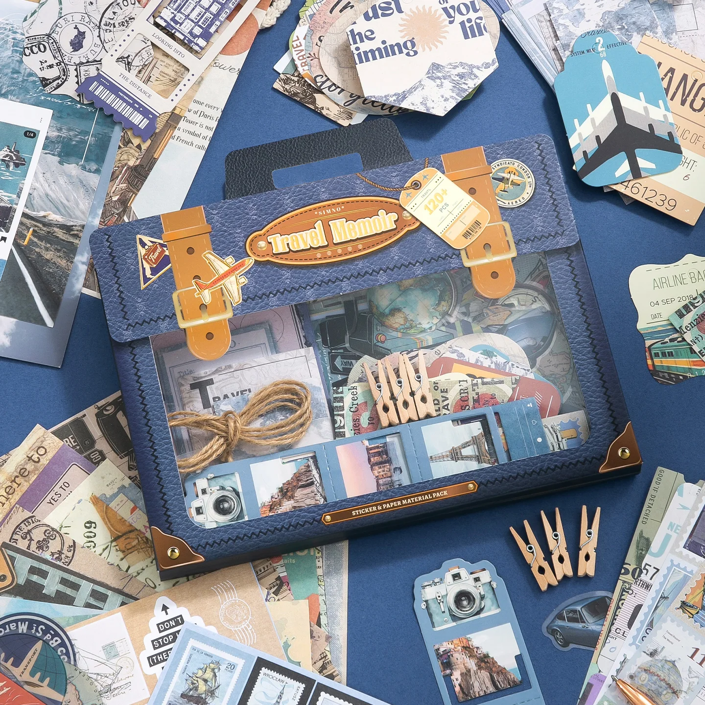 Alinacutle 121pcs Vintage Junk - Vintage Junk Journal Scrapbooking Paper ulasan dan harga