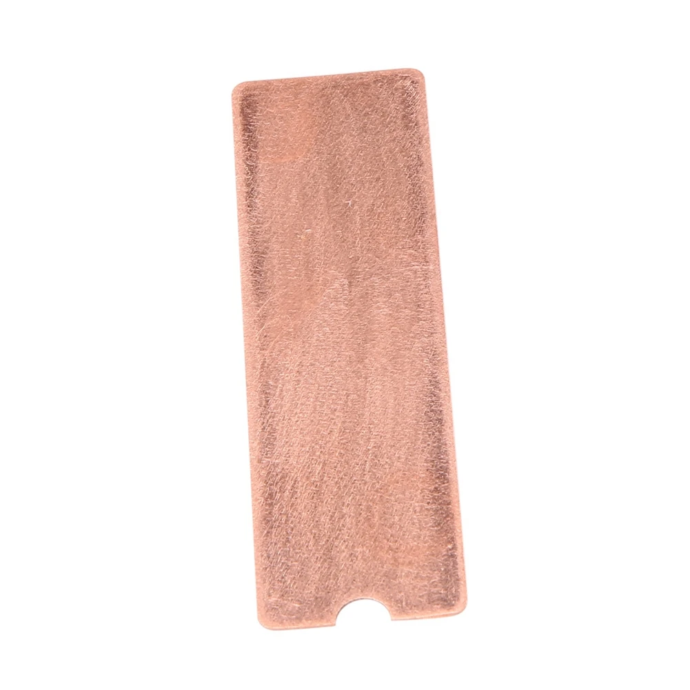 Disipador de calor M.2 SSD NVME NGFF M.2 2280, disco duro de estado sólido, disipador de calor de cobre puro, radiador de refrigeración fino de 1,0 Mm, 9 Uds.
