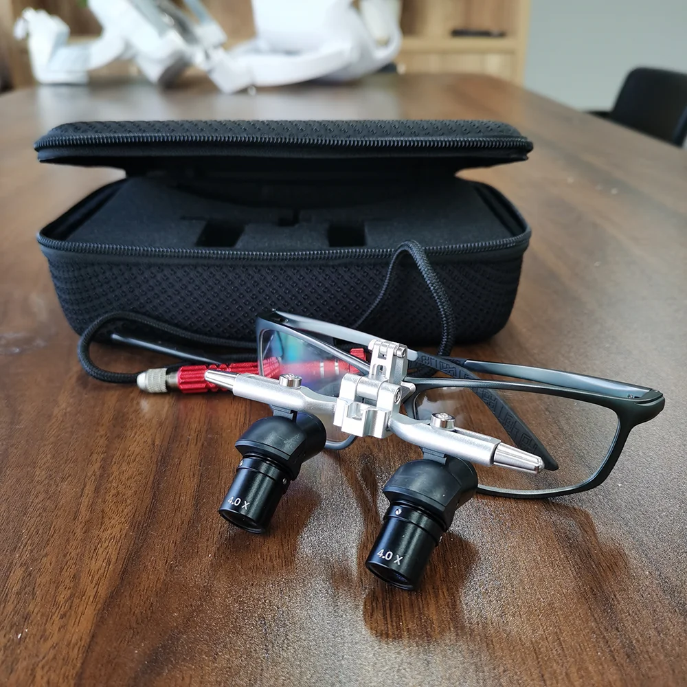 Ergo 4.0x /5X/6X Magnifier Dentals Loupe Surgical Headlight