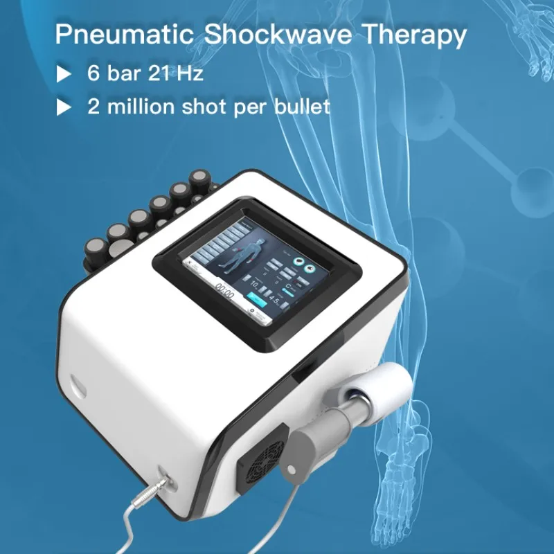 Pneumatic Shockwave Therapy Machine ESWT Radial Shock Wave For Tendinopathy