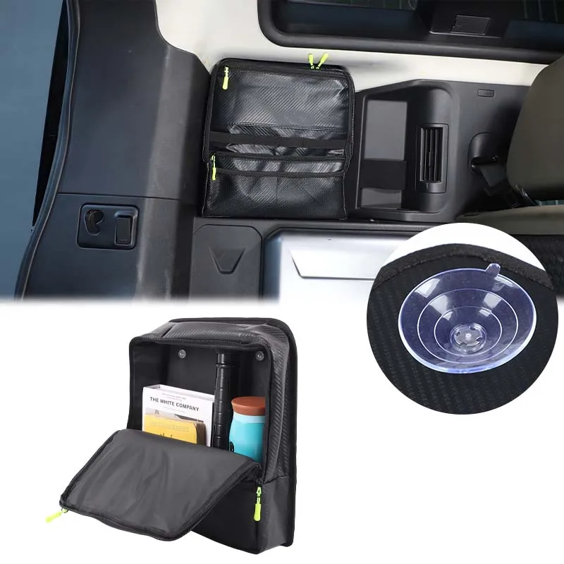 

Rear Side Window Storage Bag Car Trunk Organizer Trunk Storage Box Car Accessories For Land Rover Defender 110 L663 2020-2026