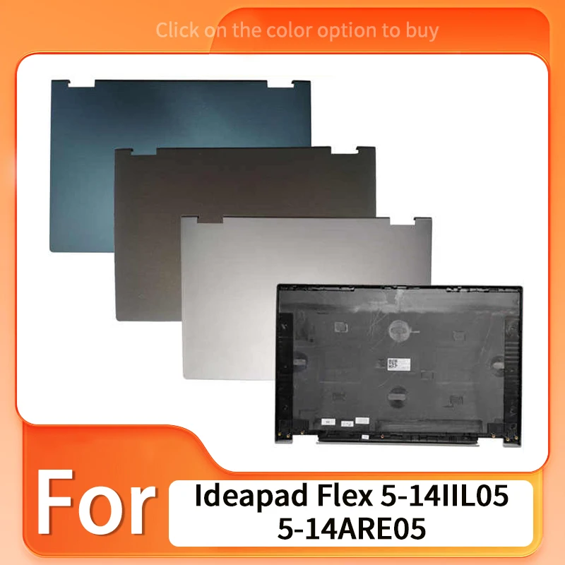 

New Replace Cover For Ideapad Flex 5-14IIL05 5 14ARE05 14ITL05 14ALC05 C550-14 LCD Back Cover Silver Blue Gray