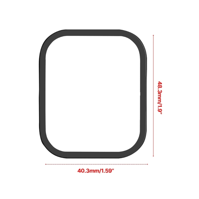 Half Coverage Watch Frame Bumper Shell for Bip 5 Watch Cover Anti Scratch Housing Case Watch Accessories