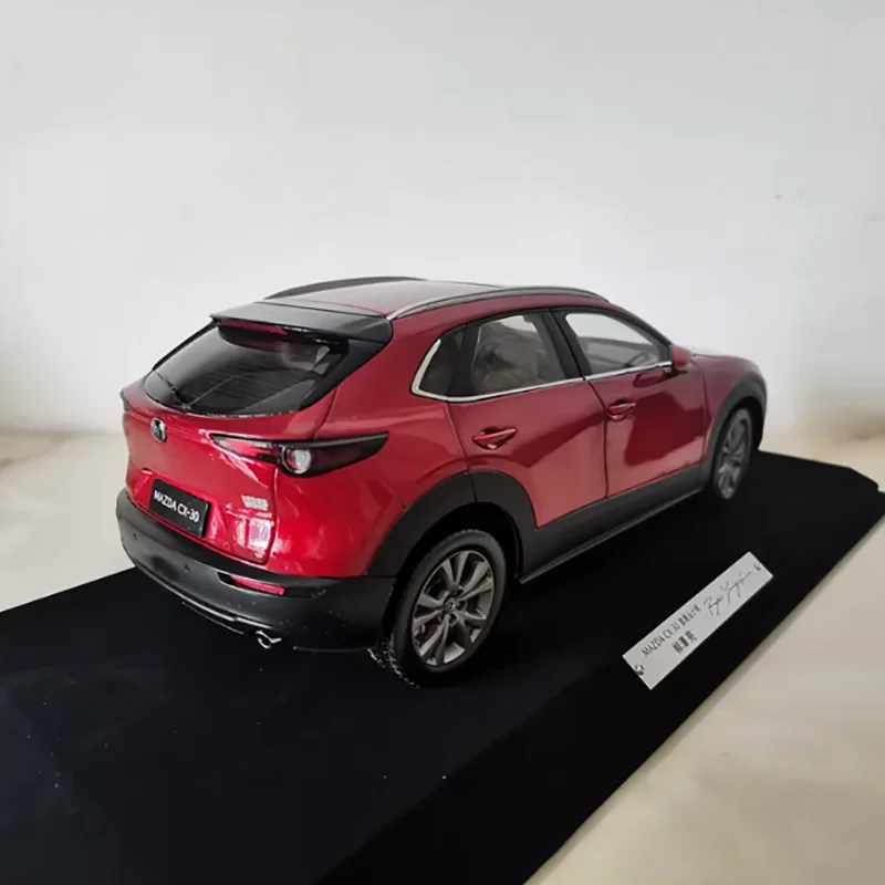 No Acrylic box） 1/18 Scale CX-30 SUV Off-road Vehicle Alloy Car
