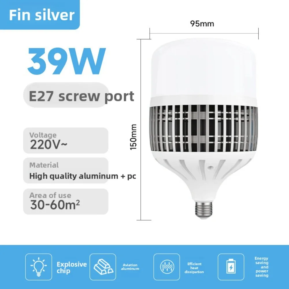 طاقة LED عالية الطاقة - إضاءة فائقة السطوع عالية الكثافة لمصانع البناء والمستودعات والورش العمل، 200 وات