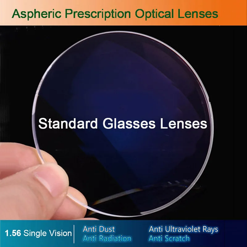 

1.56 1.61 1.67 1.74 Optical Normal Lenses Prescription Glasses Resin Aspheric Lens Myopia Hyperopia Eyeglasses clear lens