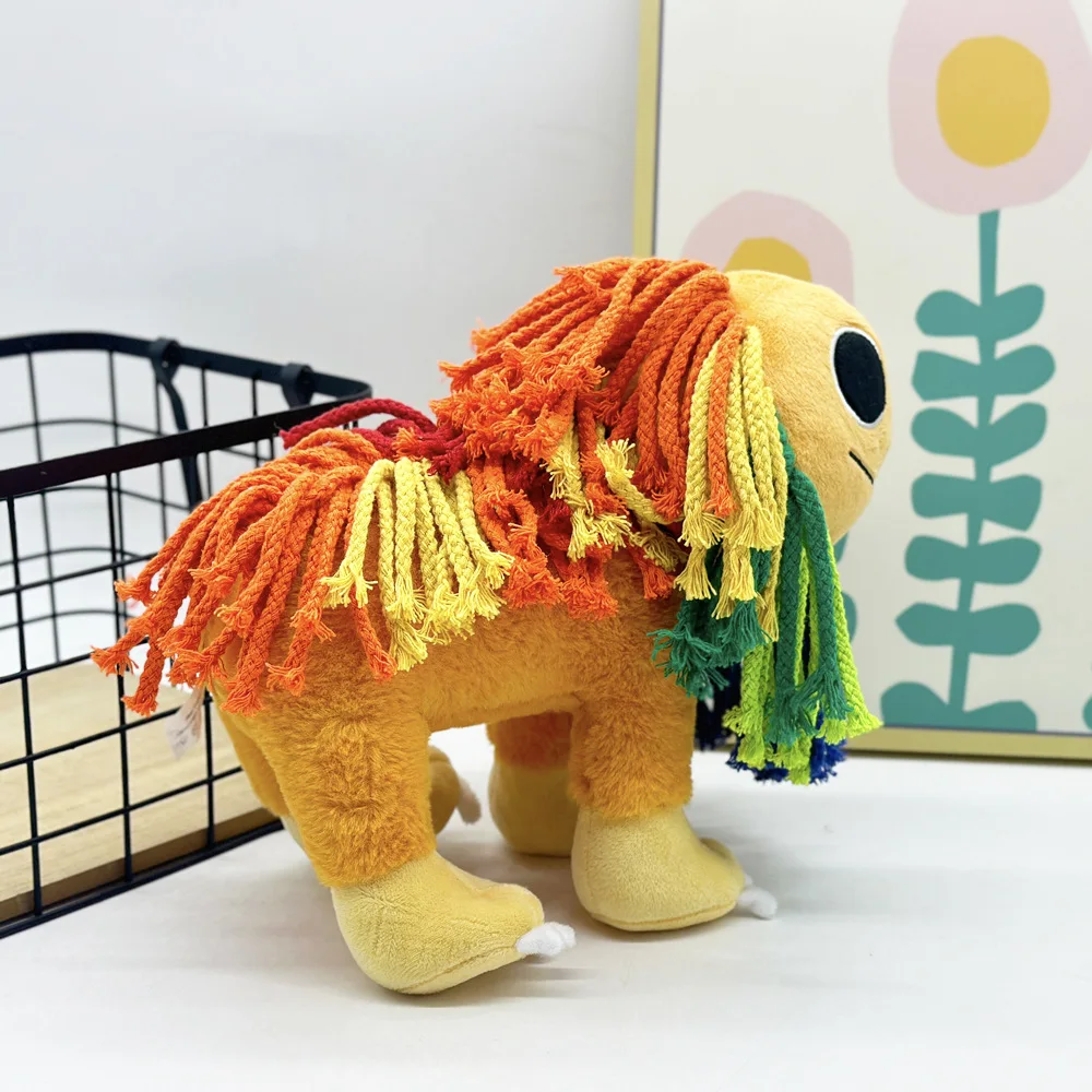 Yarnaby أفخم الكوابيس المخلوقات ألعاب من نسيج مخملي هارلي سوير أنيمي الحيوان الشكل الديكور الحلي المقتنيات دمية مخصصة 25 سنتيمتر