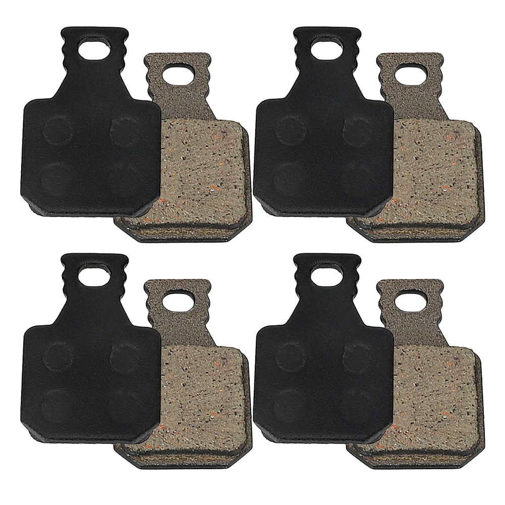 4 Pair Disc Brake Pads Bicycle Resin Disc Brake Pads For Magura For MT5 MT7 Cycling Rectangular Hydraulic Brakes Pad Parts